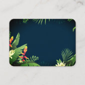 ハワイアンプリント 名刺 (正面)