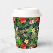 ハワイアンプリント 紙コップ (裏面)