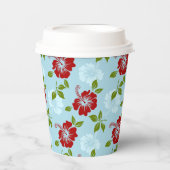 ハワイアンプリント 紙コップ (正面)