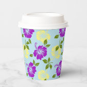 ハワイアンプリント 紙コップ (正面)