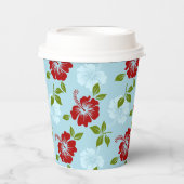 ハワイアンプリント 紙コップ (正面)