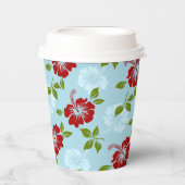 ハワイアンプリント 紙コップ (正面)