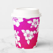 ハワイアンプリント 紙コップ (正面)