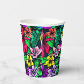 ハワイアンプリント 紙コップ (右)