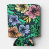 ハワイアンプリント 缶クーラー (裏面)