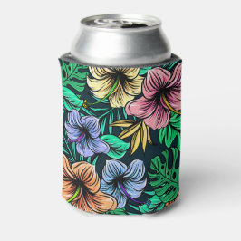 ハワイアンプリント 缶クーラー