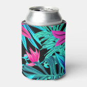 ハワイアンプリント 缶クーラー (缶正面)