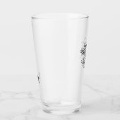 ハワイアンプルメリアゲッコウォーターガラス タンブラーグラス (右)