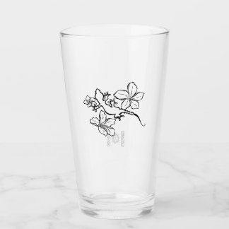 ハワイアンプルメリアゲッコウォーターガラス タンブラーグラス