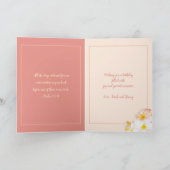 ハワイアンプルメリアフランジパニハッピーバースデーカード カード (内部)