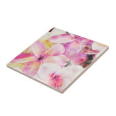 ハワイアンプルメリア熱帯フローラ タイル (側面)