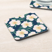 ハワイアンプルメリア熱帯 |プルメリアコースターセット コースター (左側)
