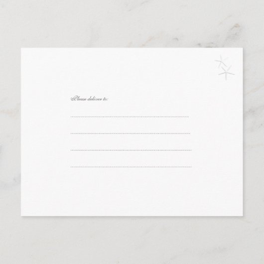 ハワイアンプルメリア花はがきを保存 案内ポストカード (裏面)