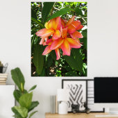 ハワイアンプルメリア ポスター (ホームオフィス)