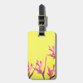 ハワイアンヘリコニアフラワーラゲッジタグ ラゲッジタグ (正面縦)