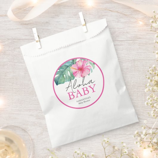 ハワイアンベビースワカスタマイズー フェイバーバッグ (クリップ留めされた状態)