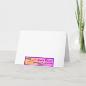 ハワイアンペンギンホリデーグリーティングカード シーズンカード (裏面)