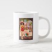 ハワイアンホテル王室のインハワイ ジャンボコーヒーマグカップ (右)