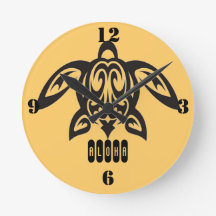 ハワイアンホヌウォールクロック