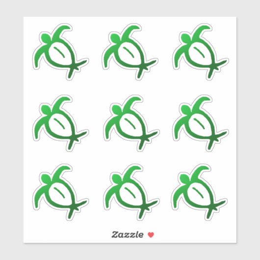 ハワイアンホヌペトログリフ（シート） シール (シート)