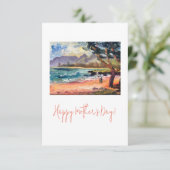 ハワイアンポウンダーズビーチマザーズのデイカード サンキューカード (スタンド正面)