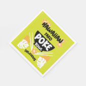 ハワイアンポケボウルタコポケ スタンダードランチョンナプキン (角)