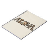 ハワイアンポリネシアアロハバンブールック ノートブック (左側)