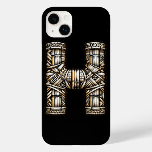 ハワイアンポリネシアアロハレターHカスタムイニシャル Case-Mate iPhone 14 PLUSケース