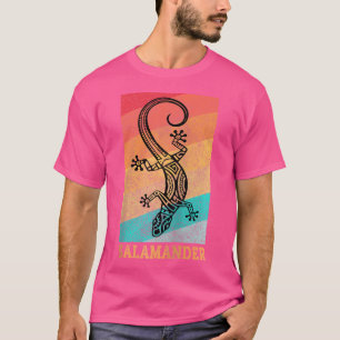 ハワイアンポリネシアマオリ・サラマンダー野球 Tシャツ