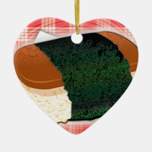 ハワイアンムスビ セラミックオーナメント (正面)