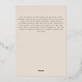 ハワイアンメリークリスマス&ハッピーニューイヤーフォイル 箔シーズンカード (裏面)