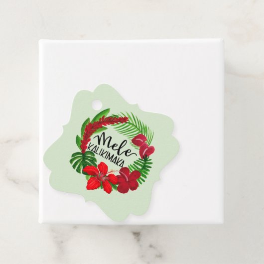 ハワイアンメレカリキマカギフトラベル フェイバータグ (インサイチュ)