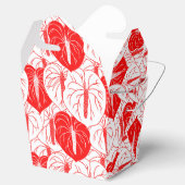 ハワイアンモダンアンスリウムプリントパターン フェイバーボックス (オープン)