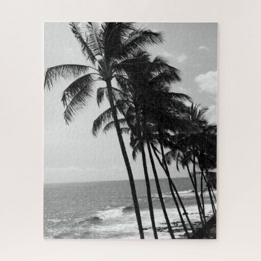 ハワイアンヤシの木16インチx 20インチジグソーパズル ジグソーパズル (縦)