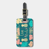 ハワイアンライフアロハラゲッジタグ ラゲッジタグ (正面縦)