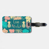 ハワイアンライフアロハラゲッジタグ ラゲッジタグ (裏面横)