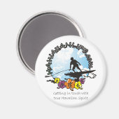 ハワイアンライフフリグ磁石 マグネット (正面/裏面)