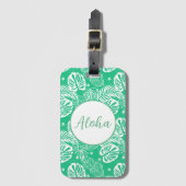 ハワイアンラゲッジタグ ラゲッジタグ (正面縦)