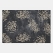 ハワイアンラッピング紙セット – 3シート ラッピングペーパーシート (正面2)