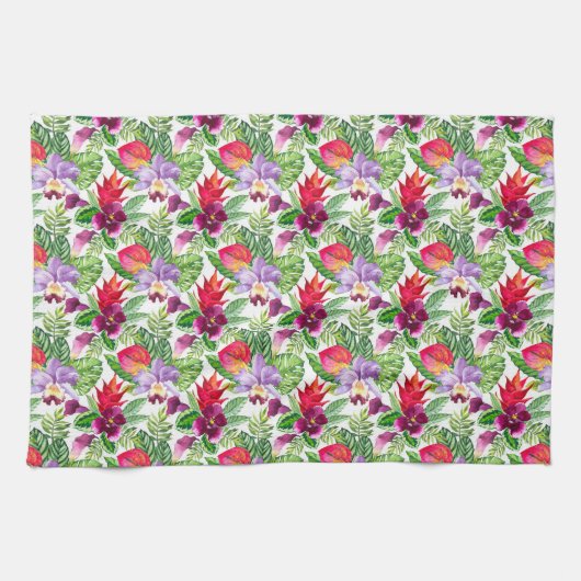 ハワイアンランのキッチンタオル キッチンタオル (横)