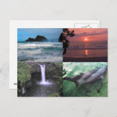 ハワイアンランドスケープフォーフォトアロハハワイ ポストカード (正面/裏面)