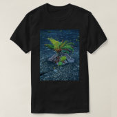 ハワイアン'ラヴァファーン'自然アート美しい Tシャツ (デザイン正面)