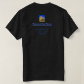 ハワイアン'ラヴァファーン'自然アート美しい Tシャツ (デザイン裏面)