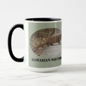 ハワイアンリス(アジアのマングース)リンガーマグ マグカップ (左)