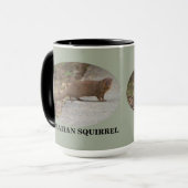 ハワイアンリス（アジアのマングース）リンガーマグ マグカップ (正面左)