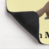 ハワイアンリス（アジアのモングース）マウスパッド マウスパッド (コーナー)