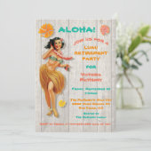 ハワイアンルアウパーティー 招待状 (スタンド正面)