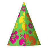 ハワイアンルアウ（ハワイ式宴会）キッズバースデーパーティー パーティーハット (裏面)