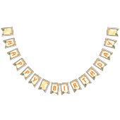 ハワイアンルアウ（ハワイ式宴会）ティキハットトロピカルバースデーパーティー バンティングフラッグ (全)