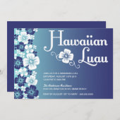 ハワイアンルアウ（ハワイ式宴会）|パーティの招待状 招待状 (正面/裏面)